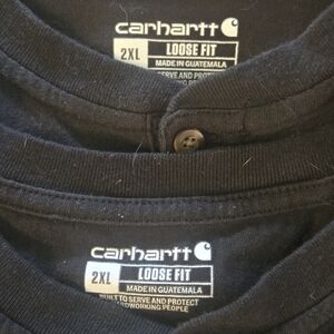 Carhartt Men's Charcoal Short Sleeve Tee - 2XL
